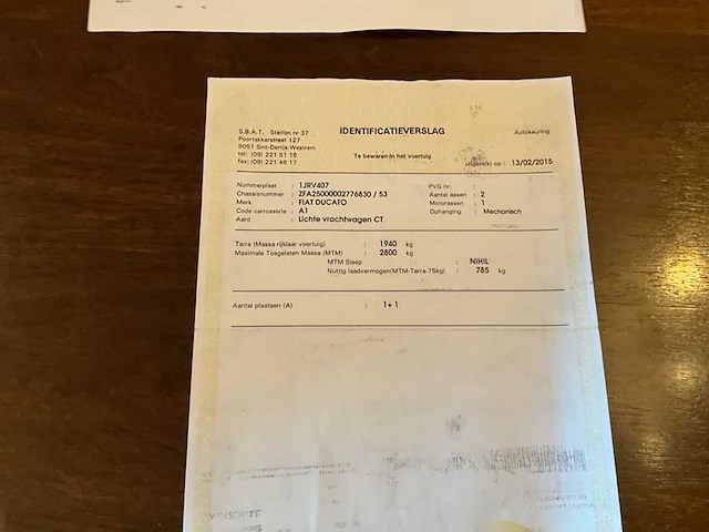 Fiat ducato 2.3 multijet bedrijfswagen - 3 pers - airco -dakrails - afbeelding 51 van  57