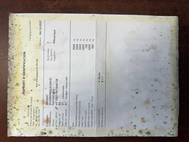 Fiat ducato 250 bestelwagen - afbeelding 1 van  2