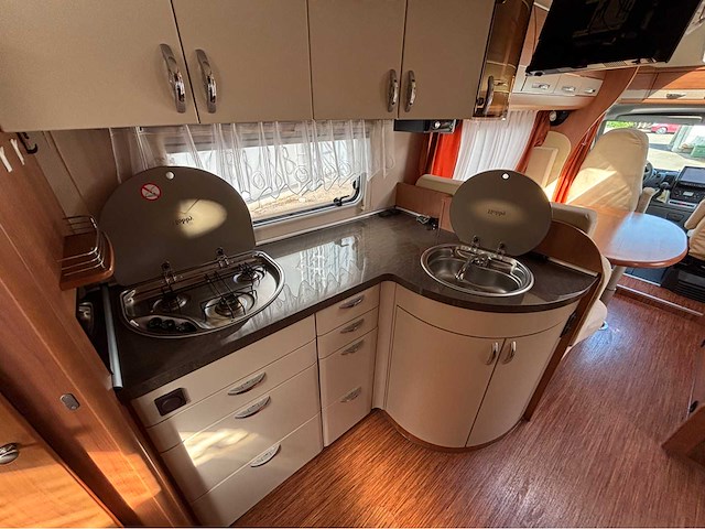 Fiat ducato 250 toskana exclusive hobby 750 limited edition camper - mobilhome - afbeelding 17 van  20