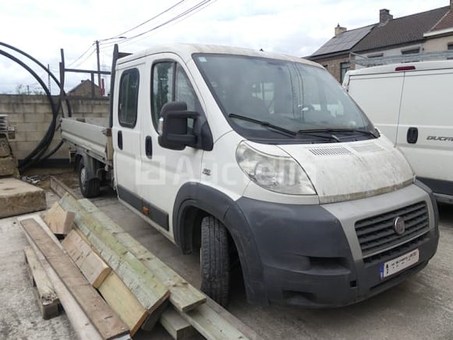 Fiat ducato dubbelcabine flatbed bestelwagen (2007-vin:zfa25000001339544) - afbeelding 6 van  26