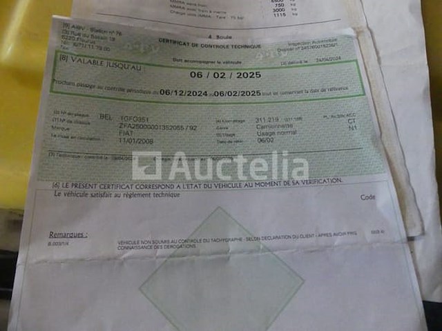 Fiat ducato dubbelcabine platte bestelwagen (2008-342,332 km-vin:zfa25000001352055) - afbeelding 22 van  38