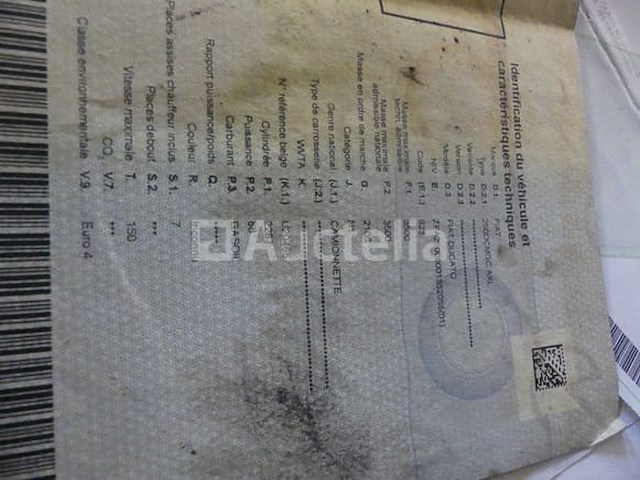 Fiat ducato dubbelcabine platte bestelwagen (2008-342,332 km-vin:zfa25000001352055) - afbeelding 28 van  38