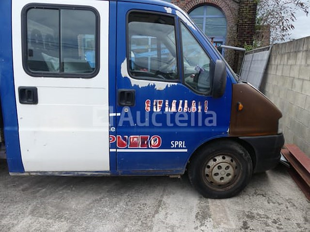 Fiat ducato dubbele cabine flatbed bestelwagen (2006-vin:zfa24400007833103) - afbeelding 8 van  24