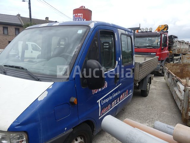 Fiat ducato dubbele cabine flatbed bestelwagen (2006-vin:zfa24400007833103) - afbeelding 9 van  24