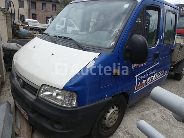 Fiat ducato dubbele cabine flatbed bestelwagen (2006-vin:zfa24400007833103) - afbeelding 11 van  24