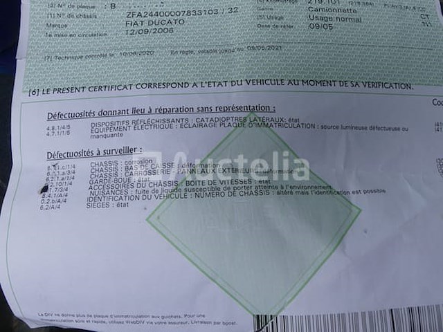 Fiat ducato dubbele cabine flatbed bestelwagen (2006-vin:zfa24400007833103) - afbeelding 13 van  24