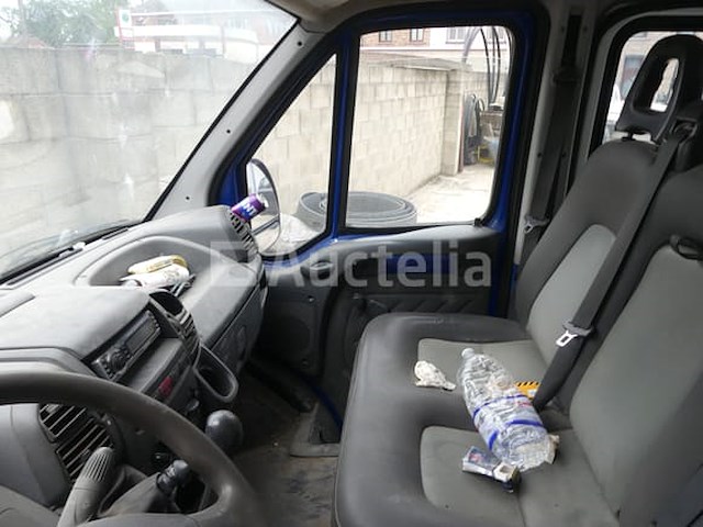 Fiat ducato dubbele cabine flatbed bestelwagen (2006-vin:zfa24400007833103) - afbeelding 19 van  24