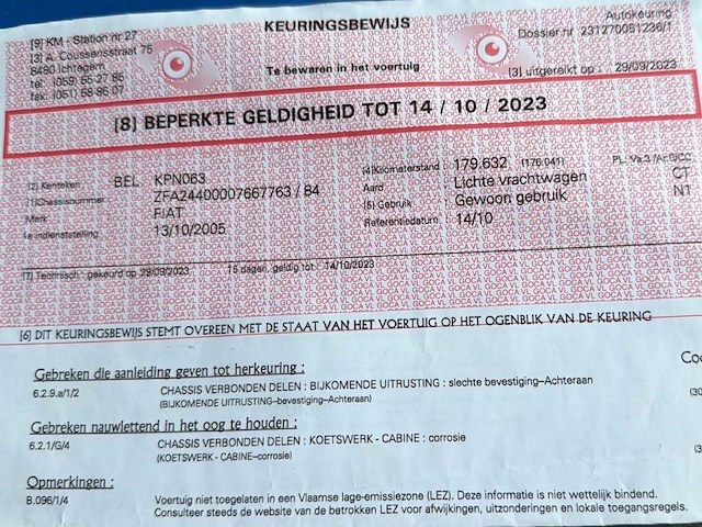 Fiat ducato lichte vracht met dhollandia laadklep - afbeelding 29 van  35