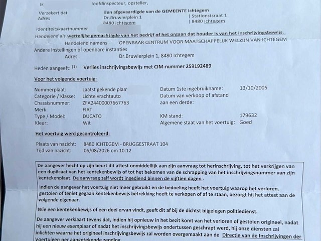 Fiat ducato lichte vracht met dhollandia laadklep - afbeelding 31 van  35