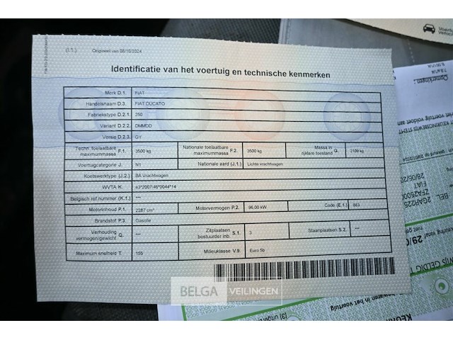 Fiat ducato lichte vrachtwagen - afbeelding 3 van  23