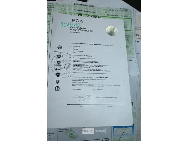 Fiat ducato lichte vrachtwagen - afbeelding 4 van  23