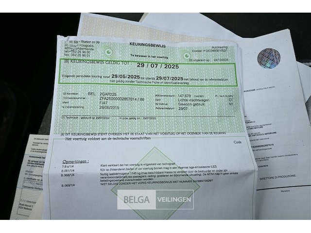 Fiat ducato lichte vrachtwagen - afbeelding 7 van  23