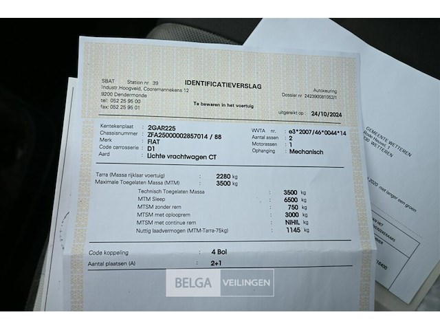 Fiat ducato lichte vrachtwagen - afbeelding 8 van  23