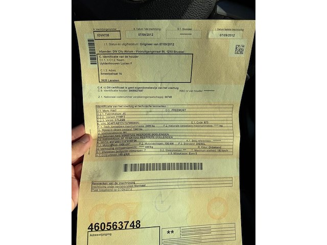 Fiat freemont, 2012 - afbeelding 24 van  24