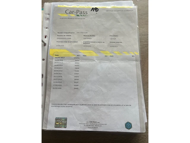 Fiat panda 2004 - afbeelding 8 van  16