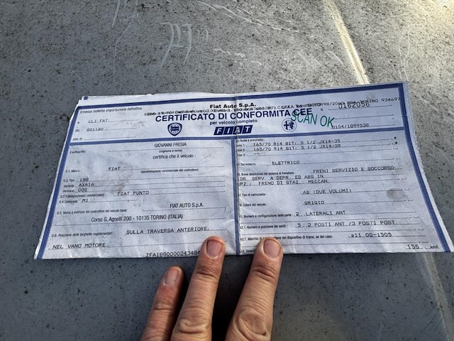 Fiat punto, 2003 - afbeelding 6 van  14