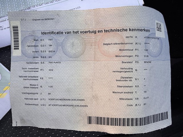 Fiat punto, 2013 - afbeelding 16 van  22