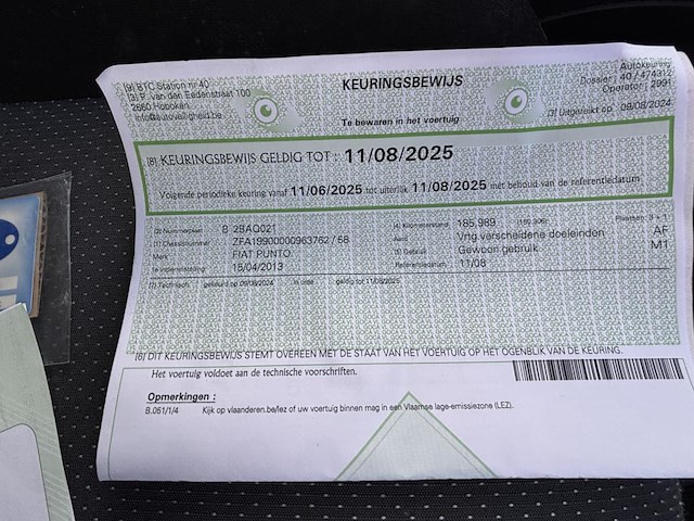 Fiat punto, 2013 - afbeelding 17 van  22