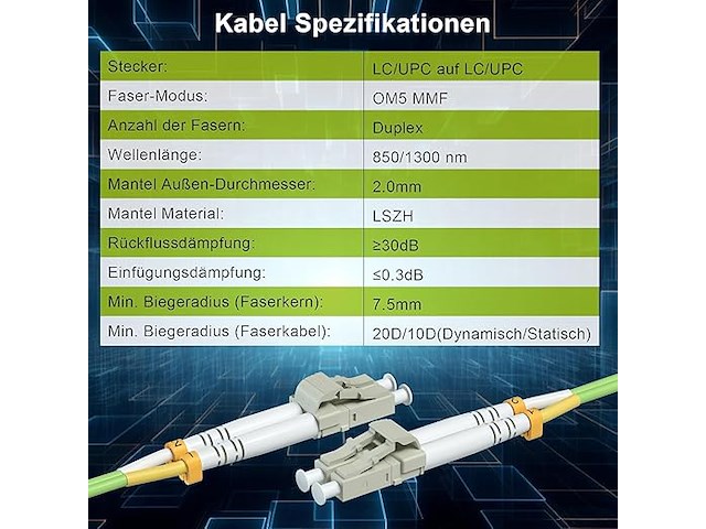 Fiber optic patch cord - afbeelding 4 van  5
