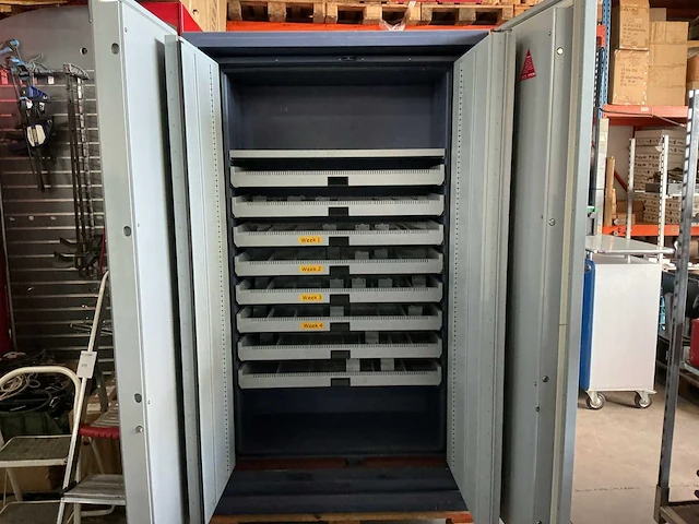 Fichet s 120 d brandwerende kast 1107 kg - afbeelding 3 van  5