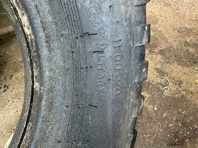 Fidelity 11.00x20 military banden zgan (6x) - afbeelding 3 van  6