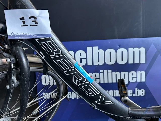 Fiets bergy exclusive, met sleutel, nummer ren0016 - afbeelding 2 van  4
