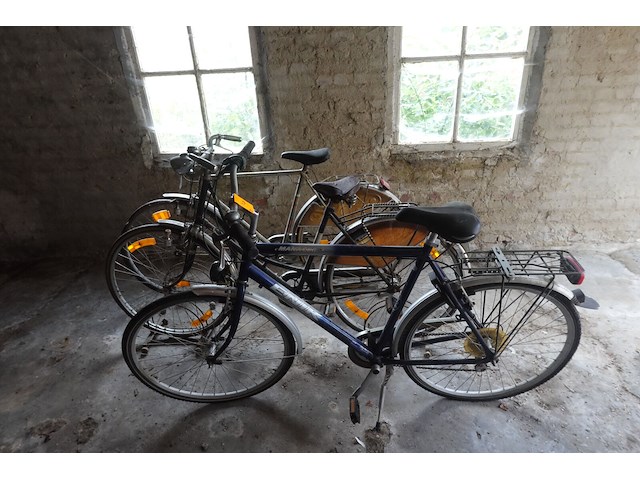 Fiets enik + 2x vintage fiets - afbeelding 1 van  1