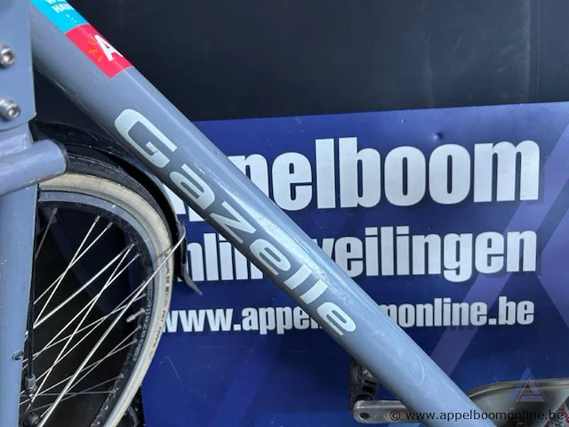 Fiets gazelle heavy duty nl, met sleutel, nummer reno 007 - afbeelding 2 van  4