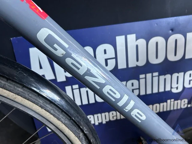 Fiets gazelle heavy duty nl,met sleutel, nummer reno 006 - afbeelding 2 van  4