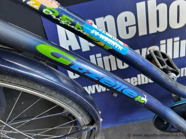Fiets gazelle, zonder sleutel, nummer 701-658 - afbeelding 2 van  4