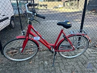 Fiets, met sleutel, nummer 701 - 821
