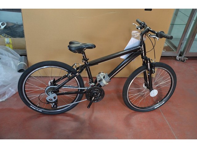 Fiets model 24" adams man alloy 355h 21v v-brake black nieuw in doos - afbeelding 12 van  25