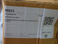 Fiets model 24" adams man alloy 355h 21v v-brake black nieuw in doos - afbeelding 13 van  25