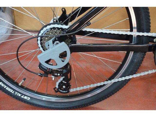 Fiets model 24" adams man alloy 355h 21v v-brake black nieuw in doos - afbeelding 20 van  25