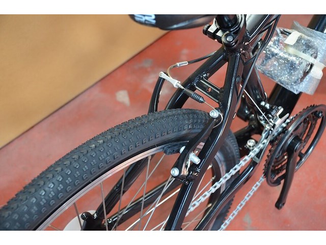 Fiets model 24" adams man alloy 355h 21v v-brake black nieuw in doos - afbeelding 23 van  25