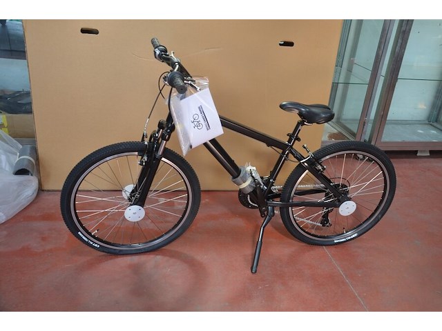 Fiets model 24" adams man alloy 355h 21v v-brake black nieuw in doos - afbeelding 1 van  25