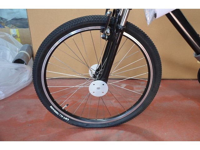 Fiets model 24" adams man alloy 355h 21v v-brake black nieuw in doos - afbeelding 16 van  25