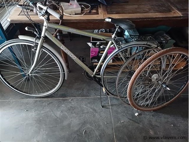 Fiets, opgelet: achterwiel defect - afbeelding 1 van  1