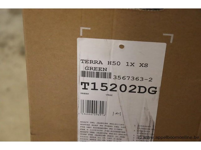 Fiets orbea terra h50 xs, groen - afbeelding 2 van  2