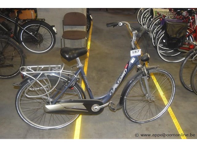 Fiets, oxford, met bagagedrager - afbeelding 1 van  2