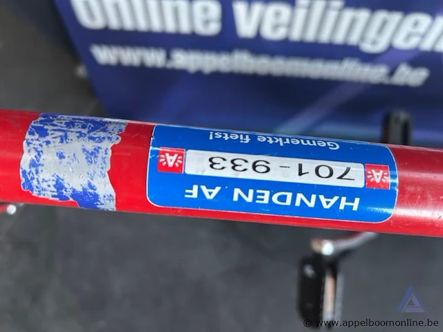 Fiets oxford, met sleutel, nummer 701-933 - afbeelding 4 van  4