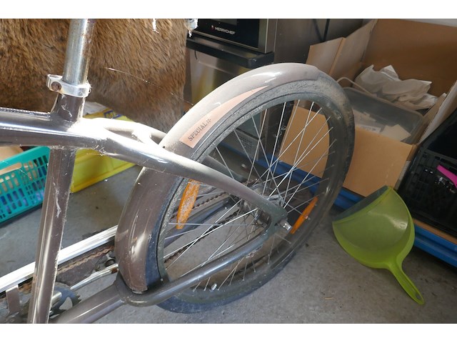 Fiets retro-model felt flying machine - afbeelding 3 van  6