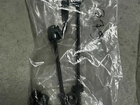 Fiets snelspanner set zwart (voor/achter) - afbeelding 1 van  1