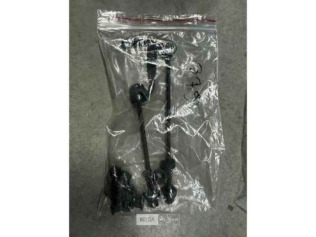 Fiets snelspanner set zwart (voor/achter) - afbeelding 1 van  1