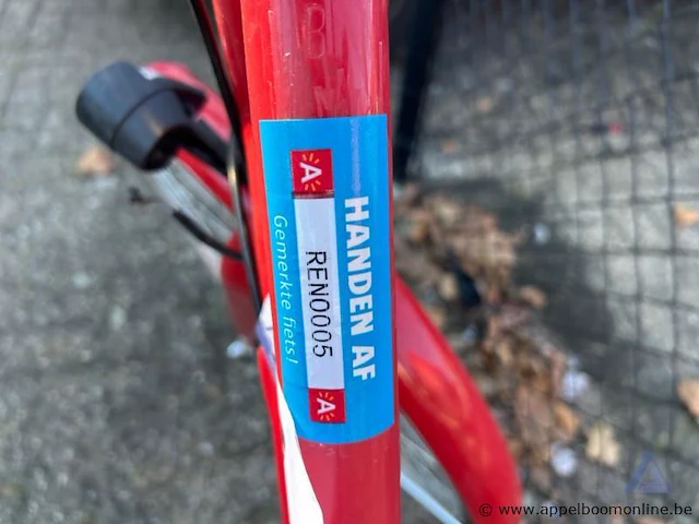 Fiets, szonder sleutel, nummer ren0005 - afbeelding 3 van  3