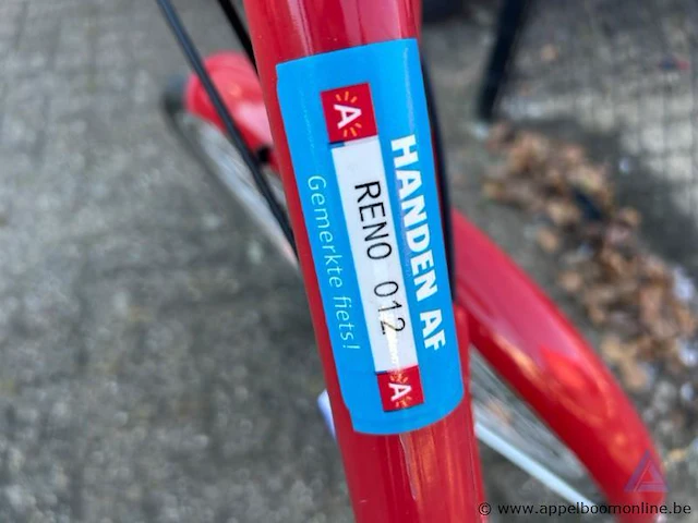 Fiets, zonder sleutel, nummer reno 012 - afbeelding 3 van  3