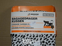 Fietsbagagedrager kussen 35x15x5 cm - afbeelding 2 van  2