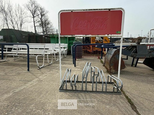 Fietsenrek coca-cola - afbeelding 1 van  1