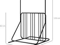 Fietsenrek dubbelzijdig tot 4 fietsen - afbeelding 1 van  5