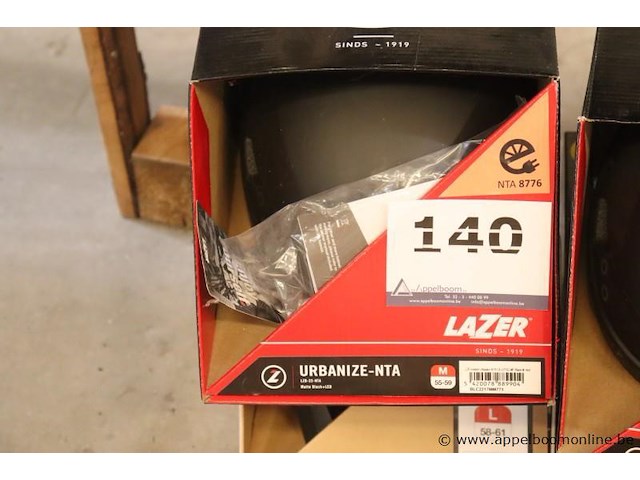 Fietshelm lazer urbanize-nta, maat m - afbeelding 2 van  2